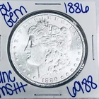 1886 BU UNCIRCULATED MORGAN SILVER DOLLAR AUTHENTIC U.S. MINT FREE SHIPPING 6988