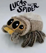 Lucas The Spider 6” Plush Toy Stuffed Animal YouTube NEW FREE SHIPPING