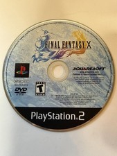 Final Fantasy X PS2 PlayStation 2 Disc Only Black Label Three-Dimensional
