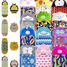 Sleeping Bag Happy Napping Napper Kids Funny Pillow Warm Camping Unicorn S M L