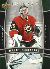 2006-07 Upper Deck Trilogy #50 Manny Fernandez - HKY