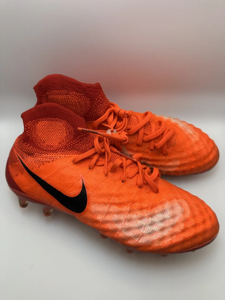 Nike Magista Obra II AG-Pro Flyknit Total ACC - Carmesí/Negro EE. UU. 6 Fútbol + BOLSO Foto 4 de 4