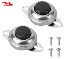 2pcs 12v Horn Button Universal Flush Mount Car Horn Switch Push Button With ...