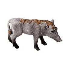 Warthog Piglet Animal Figure Toy PVC Wildlife Small Figurine Birthday Gifts