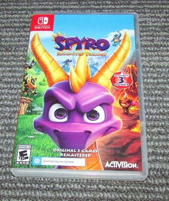 Spyro Reignited Trilogy (Case Only) Nintendo Switch Authentic