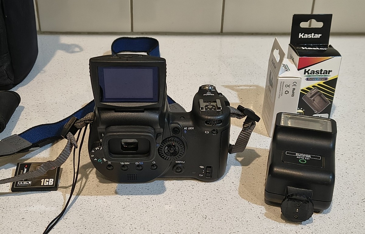 Sony Cyber-shot DSC-R1 10.3MP Digital Camera - Black for sale