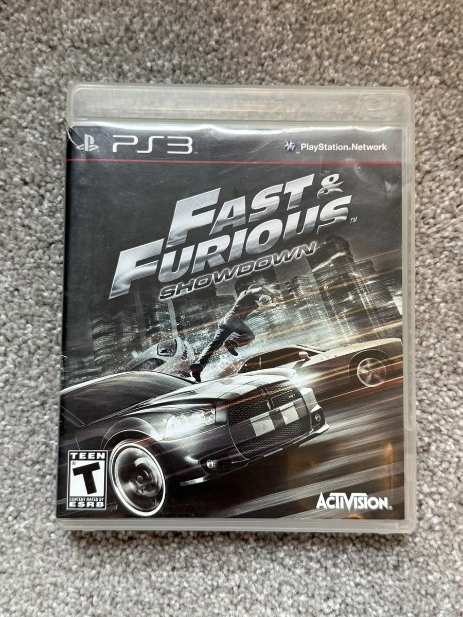 Fast & Furious: Showdown Sony PlayStation 3 2013 Video Games for