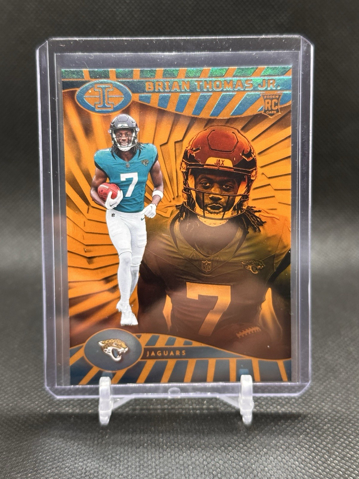 Brian Thomas Jr. Jacksonville Jaguars Rookie 2024 Illusions Orange #41