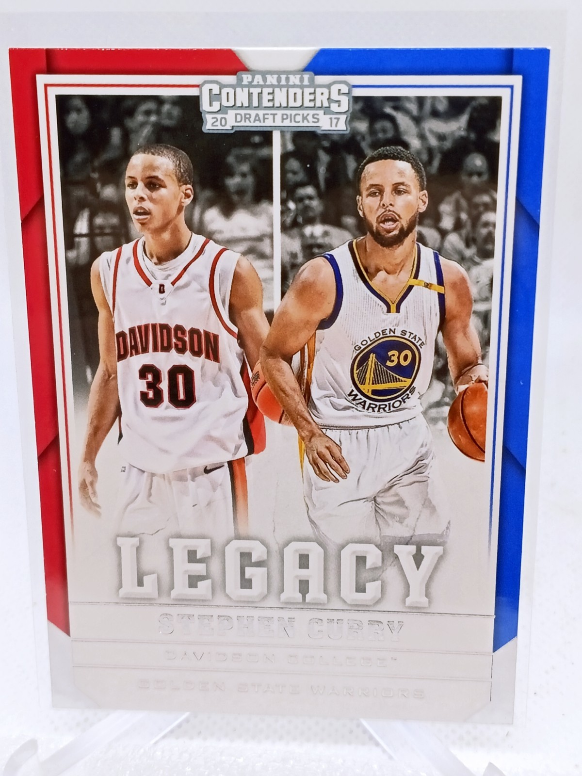 2017-18 Panini Contenders Draft Picks - Legacy Stephen Curry #30
