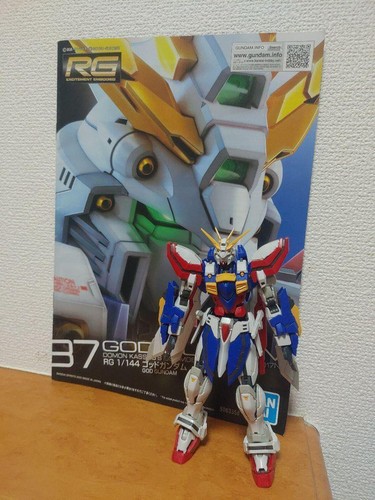 Assembled Painted RG 1:144 God Gundam 312 by Japan Creater