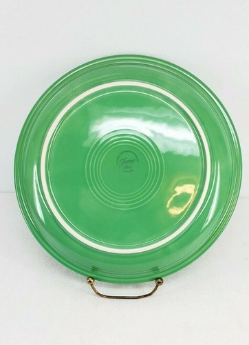 BISTRO style DINNER PLATE meadow green HOMER LAUGHLIN FIESTA WARE 10.5" new - Picture 2 of 2