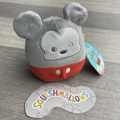 BRANDNEU + Etikett Original Squishmallows Disney 100 Edition MICKEY MOUSE 5'''' Plüschtier
