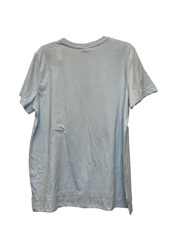 Disney Lilo & Stitch Women’s X-Large Light Blue T-Shirt High-Low - Picture 2 of 6