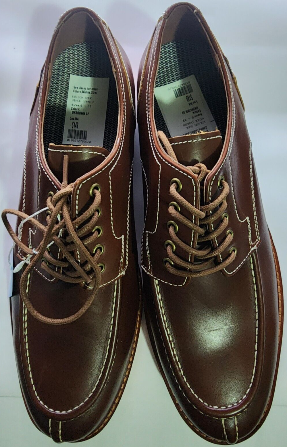 SAOLA Abito uomo Vince Camuto Kolson Oxford taglia 9 5 colore marrone