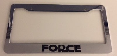 darth vader license plate frame
