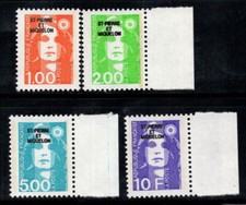 Saint-Pierre-et-Miquelon 1990 Yv. 523-526 Neuf ** 100% Marianne