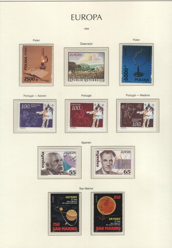 EUROPA CEPT 1994 44 DIFFERENT COUNTRIES ALL MNH STAMPS IN SETS - Picture 11 of 17