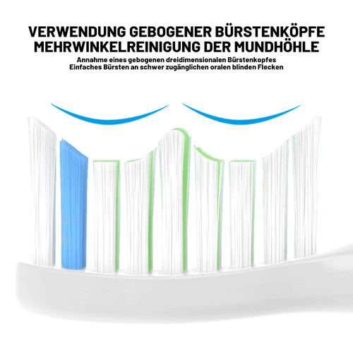 10x Ersatzbürstenkopf für Lächen RM-T5B/ RM-T7/ RM-T8B/ RM-H9/ RM-051B ST031 DHL - Bild 7 von 14