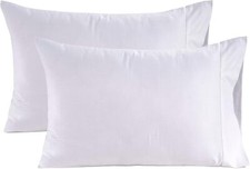 LANE LINEN 100 Organic Cotton Pillow Cases King Size 20"X36" - King Size Pill