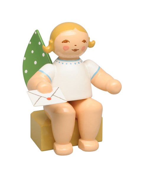 Wendt & KüHn Kalenderfigur 2024, Engel Mit Brief, 2024FIGUR, Neuheit 2023-image