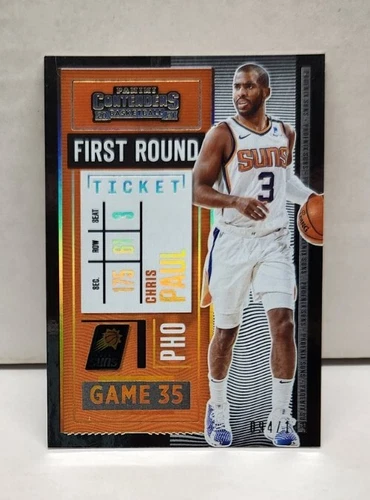 CHRIS PAUL 2021-21 Contenders FIRST ROUND TICKET ~ #'d /149 ~ Phoenix SUNS