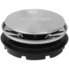 Karran USA L-2DF 3-1/2" Decorative Disposal Flange for Kitchen Sink Stainless St