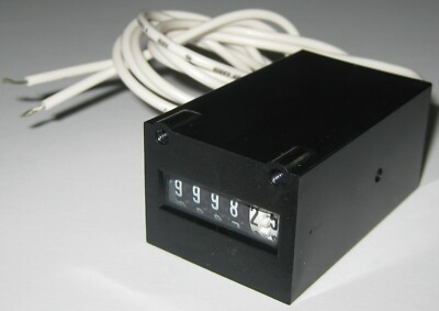 KEP Electro Mechanical Compact 6 Digit 05 Step Counter - 120 V AC - KE610F 10CPS