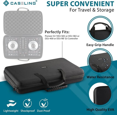 Waterproof Hard Case for Pioneer DJ Controllers - Lightweight & Compact - Picture 5 of 10