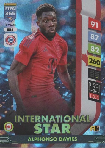 Panini Fifa 365 Adrenalyn XL 2025 Internation Star INT 1- INT24 Haaland / Mbappé - 第 12/28 張圖片