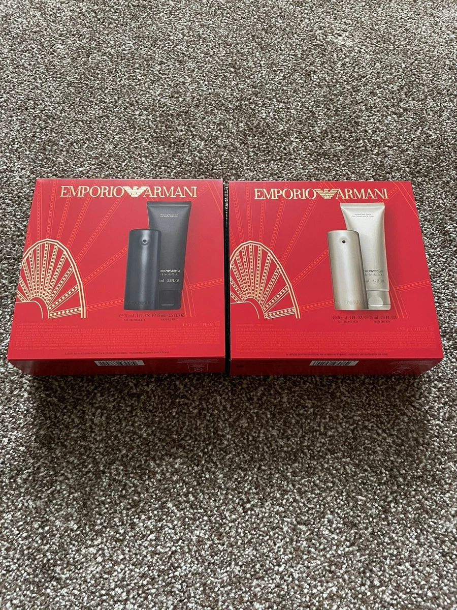 BRAND NEW Emporio Armani He She Gift Set FAST SHIPPING FREE P P