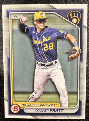 2024 Bowman Draft Cooper Pratt Prospect Paper #BD-84 Brewers