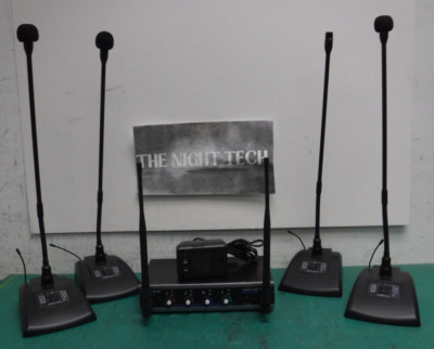 VocoPro Digital Quad  Conference 4 + 1  Receiver & AC Adapter