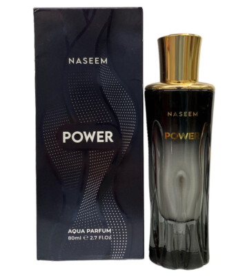 POWER Aqua Parfum by Naseem Non Alcoholic Citrus Jasmine Musk Cedarwood - 80 ML