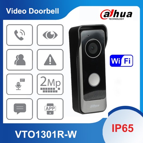 Dahua VTO1301R-W 2MP Door Station Doorbell IP Video Intercom WiFi Two Way Audio
