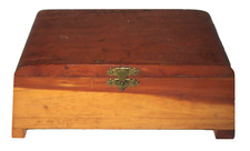 Cave of the Mounds WI wood cedar jewelry trinket box   (R1)