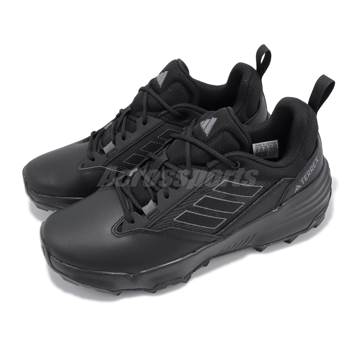 adidas Terrex Unity Lea Low Core Black Gey Men Unisex Outdoors