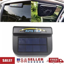Solar Power Car Air Vent Cool Fan Auto Cooler Ventilation System Exhaust Fan US