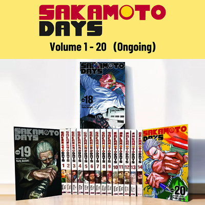 Sakamoto Days (Vol. 1-20) Manga Set Full/Loose English Comic