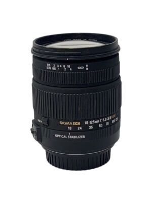 SIGMA lens 18-125mm F3.8-5.6 DC OS HSM (for Canon Used | eBay