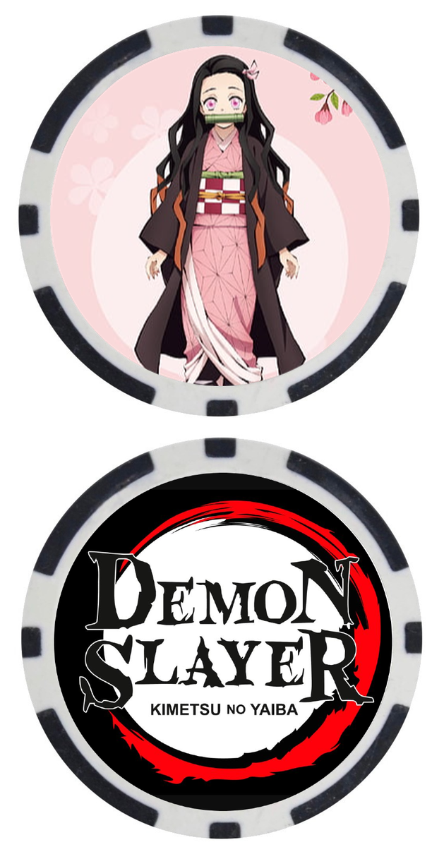NEZUKO KAMADO - DEMON SLAYER - ANIME - COLLECTORS POKER CHIP | eBay