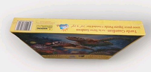 SUNSOUT INC - Turtle Guardian 1000 pc Jigsaw Puzzle by Artist Steve Sundram - Picture 3 of 6