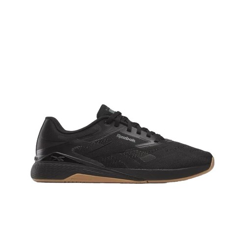 Men Reebok Nano X5 Training Shoes Sneakers Black Grey Gum 100209359 Crossfit