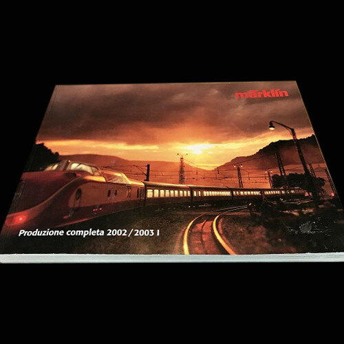 Marklin Catalog Complete Production 2002 / 2003 Trains Locomotive For Modeling
