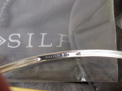 NEW SILPADA B3012 Sterling Silver Encore Patina Bangle Hammered Bracelet NIB 925 - Picture 16 of 21