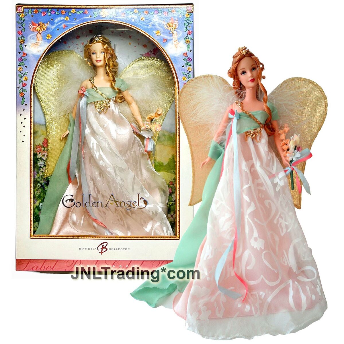 Yr 2006 Barbie Pink Label Collector Doll GOLDEN ANGEL in Yr 2006 Barbie Pink Label Collector Doll GOLDEN ANGEL in