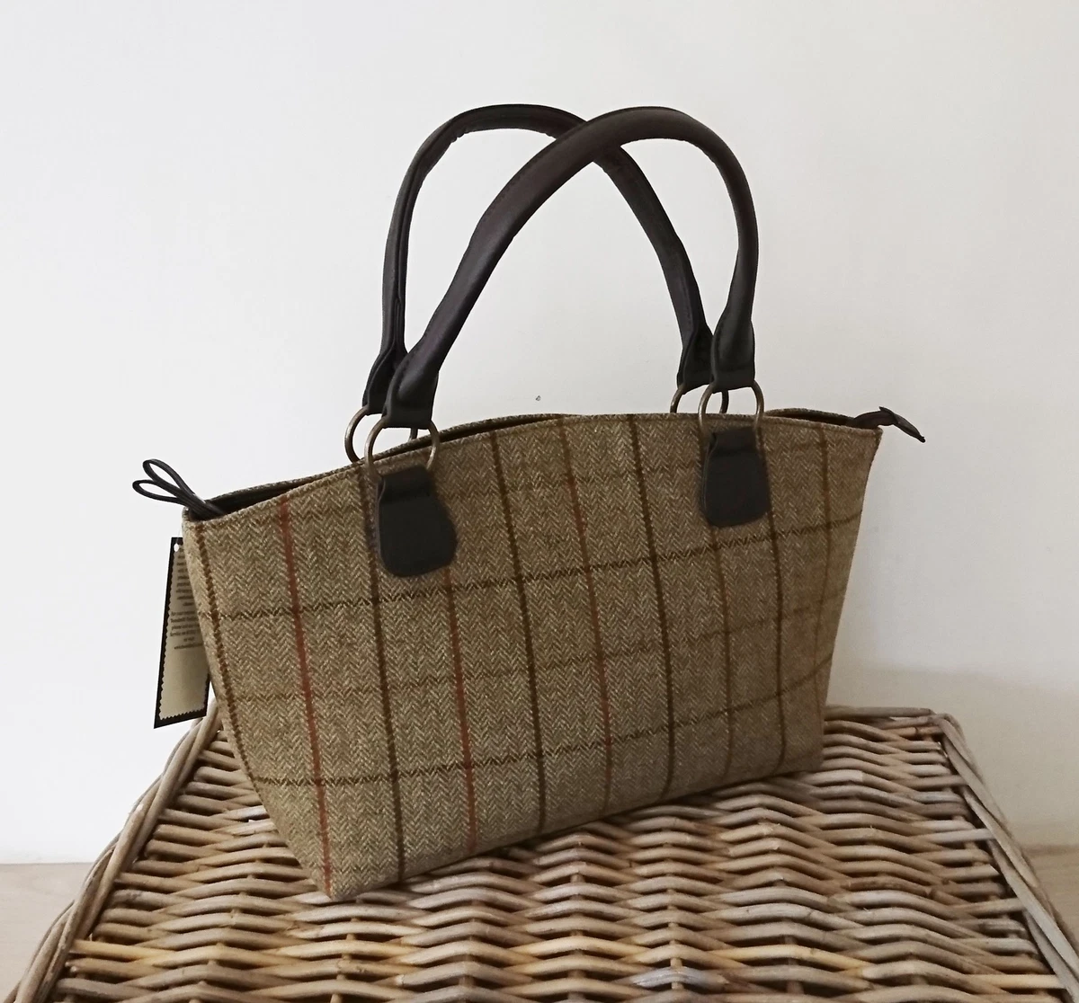 Tweed handbag deals