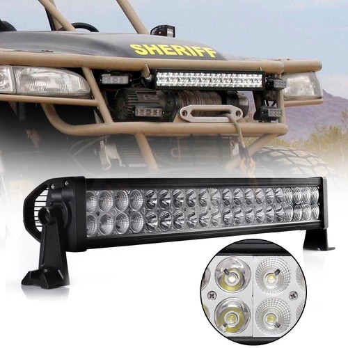 LED Light Bar Combo 120w126w180w198w240w288w300w Work Lamp Curved OffRoad Lights