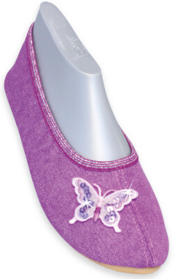 BECK Gymnastikschuhe Turnschuhe Schläppchen Mädchen Gr. 23-35  283 Schmetterling
