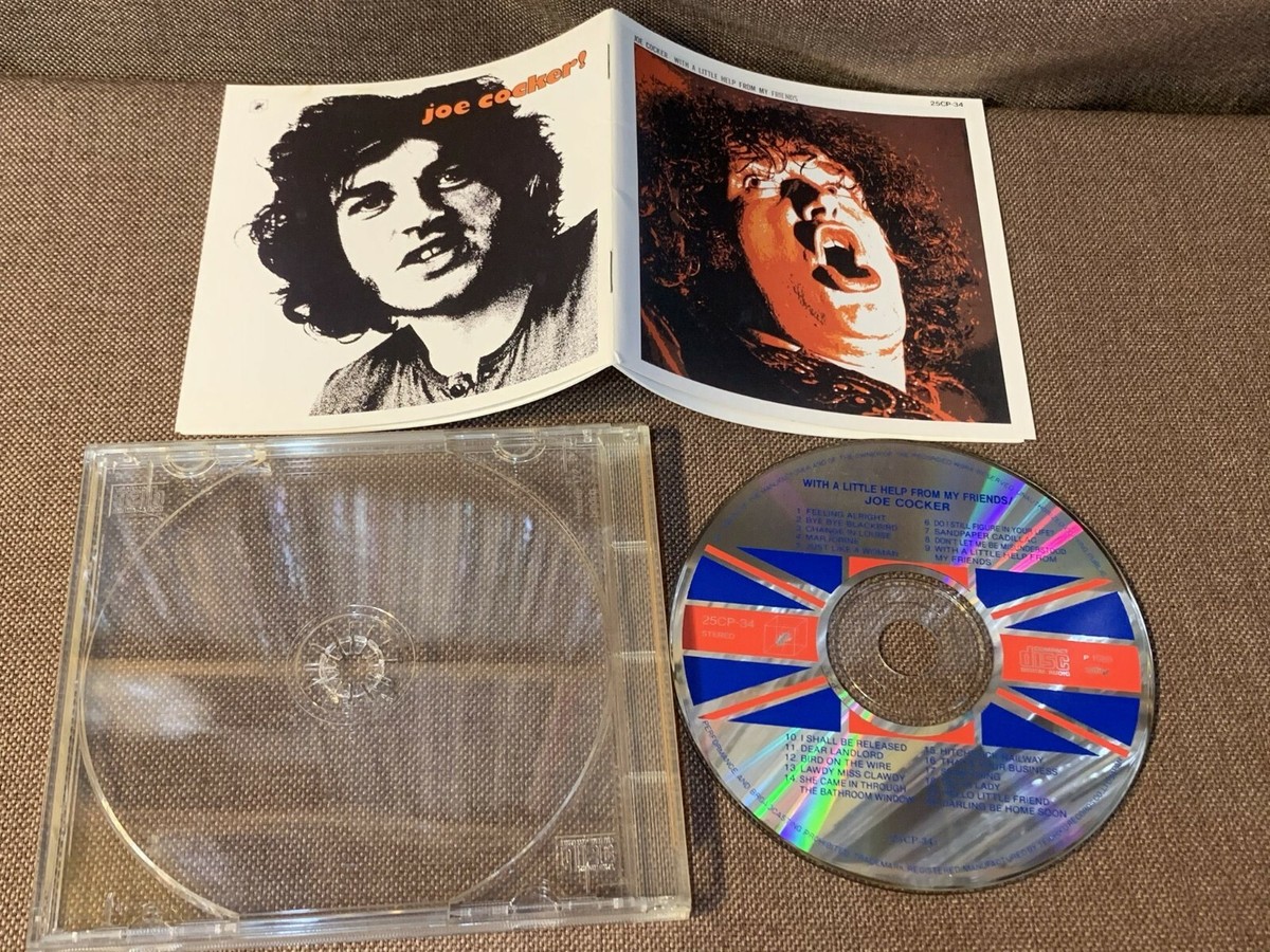 未開封テイチク盤2in1CDジョー・コッカー 心の友 2SCP-34 JOE COCKER With A Little Help From My Friends + Joe Cocker! JAPAN
