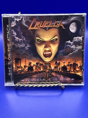 CRUELLA-Vengeance Is Mine (New CD 2017 Heaven and Hell Records) In Shrink Wrap